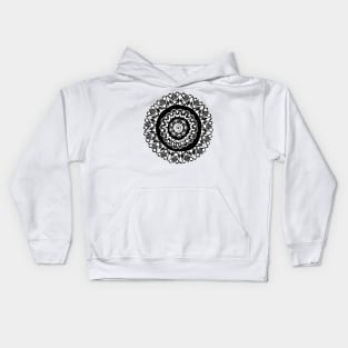 Full Moon Mandala Kids Hoodie